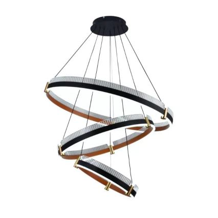 LED dimbare hanglamp aan kabel LED/240W/230V 3000-6500K Ø 80 cm + afstandsbediening