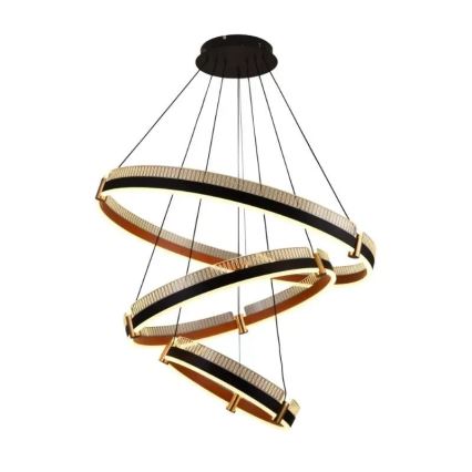 LED dimbare hanglamp aan kabel LED/240W/230V 3000-6500K Ø 80 cm + afstandsbediening