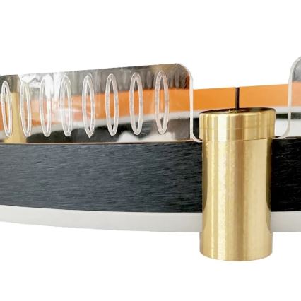 LED dimbare hanglamp aan kabel LED/240W/230V 3000-6500K Ø 80 cm + afstandsbediening