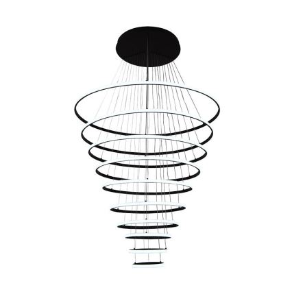 LED dimbare hanglamp aan kabel LED/365W/230V 3000-6500K Ø 100 cm + afstandsbediening