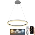 LED dimbare hanglamp aan kabel LED/42W/230V 3000-6500K Ø 60 cm + afstandsbediening