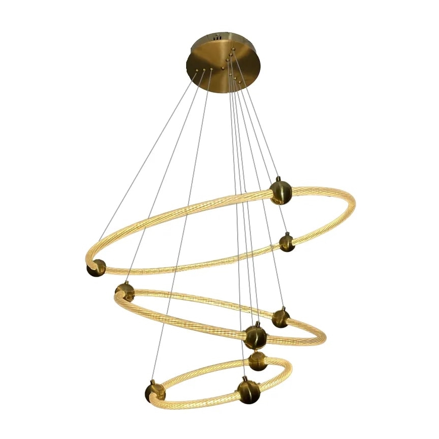 LED Dimbare hanglamp aan kabel LED/45W/230V 3000-6500K Ø 80 cm + afstandsbediening