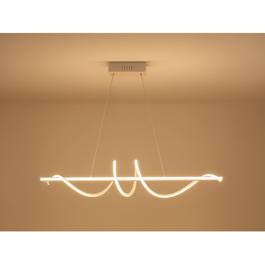 LED dimbare hanglamp aan kabel LED/50W/230V 3000-6500K 100 cm + afstandsbediening