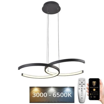 LED Dimbare hanglamp aan kabel LED/50W/230V 3000-6500K + afstandsbediening