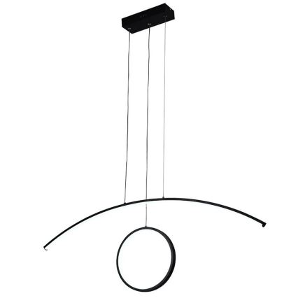 LED Dimbare hanglamp aan kabel LED/55W/230V 3000-6500K + afstandsbediening