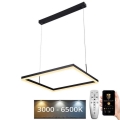 LED Dimbare hanglamp aan kabel LED/55W/230V 3000-6500K + afstandsbediening