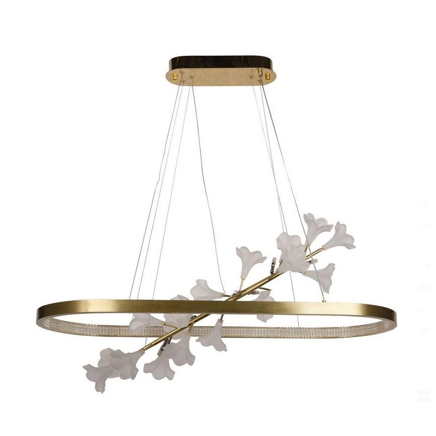 LED Dimbare hanglamp aan kabel LED/55W/230V 3000-6500K + afstandsbediening