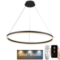 LED dimbare hanglamp aan kabel LED/55W/230V 3000-6500K Ø 80 cm + afstandsbediening