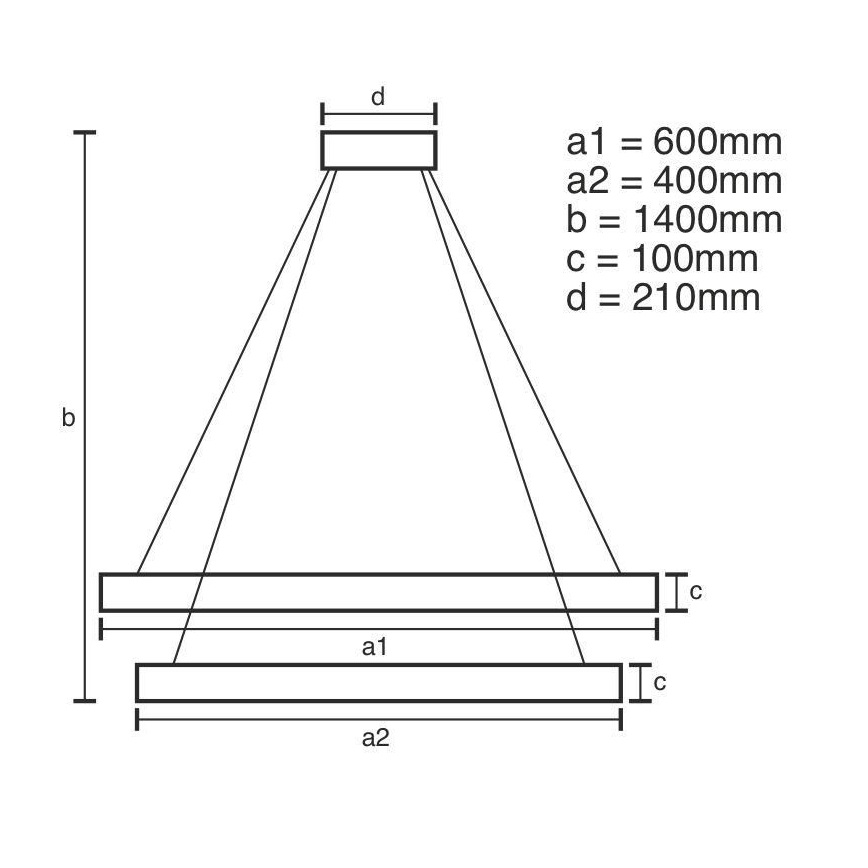 LED dimbare kristallen hanglamp aan kabel LED/65W/230V 3000-6500K glanzend chroom + afstandsbediening
