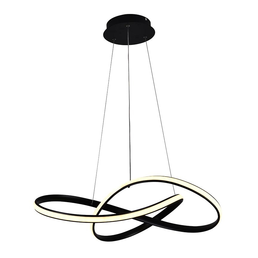 LED Dimbare hanglamp aan kabel LED/70W/230V 3000-6500K Ø 55 cm + afstandsbediening