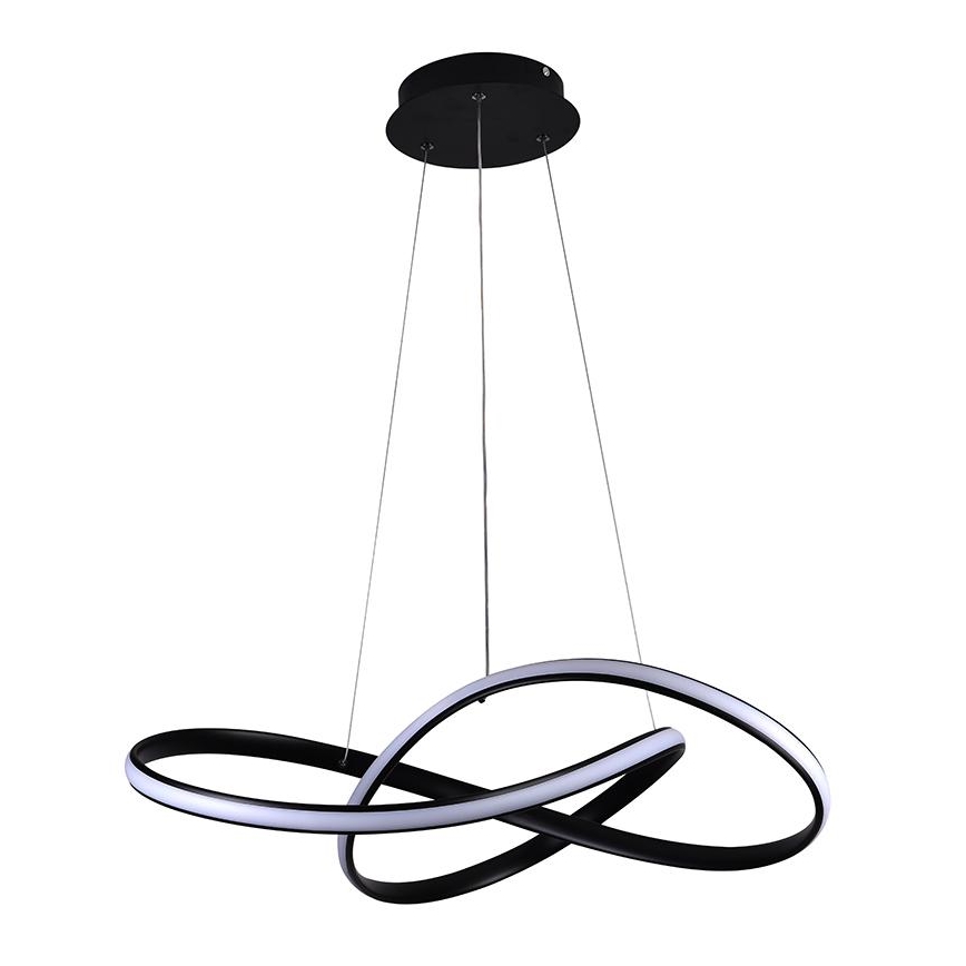 LED Dimbare hanglamp aan kabel LED/70W/230V 3000-6500K Ø 55 cm + afstandsbediening
