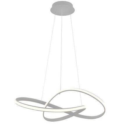 LED Dimbare hanglamp aan kabel LED/70W/230V 3000-6500K Ø 55 cm + afstandsbediening