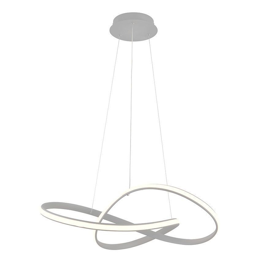 LED Dimbare hanglamp aan kabel LED/70W/230V 3000-6500K Ø 55 cm + afstandsbediening