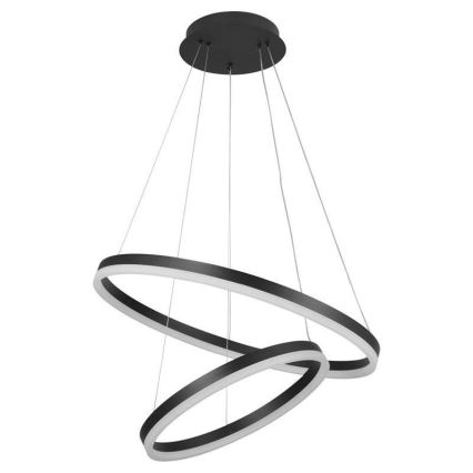 LED dimbare hanglamp aan kabel LED/70W/230V 3000-6500K Ø 60 cm + afstandsbediening