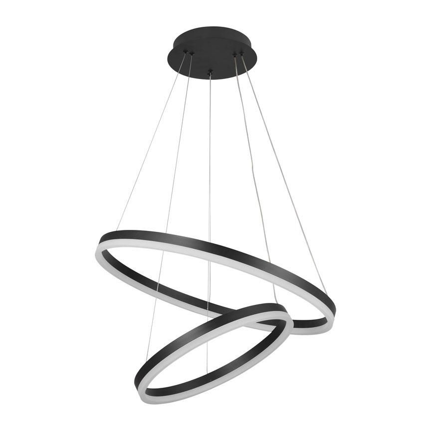 LED dimbare hanglamp aan kabel LED/70W/230V 3000-6500K Ø 60 cm + afstandsbediening