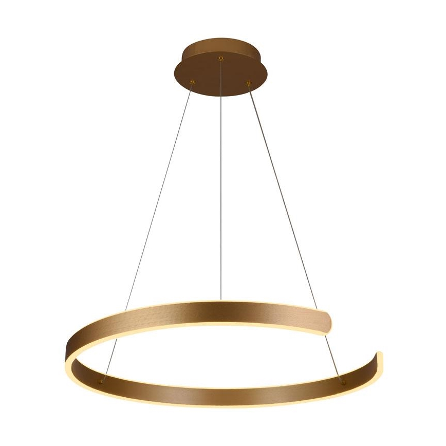 LED dimbare hanglamp aan kabel LED/70W/230V 3000-6500K Ø 60 cm + afstandsbediening