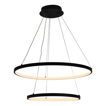 LED Dimbare hanglamp aan kabel LED/75W/230V 3000-6500K Ø 60 cm + afstandsbediening