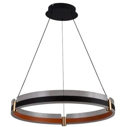 LED dimbare hanglamp aan kabel LED/80W/230V 3000-6500K Ø 60 cm + afstandsbediening