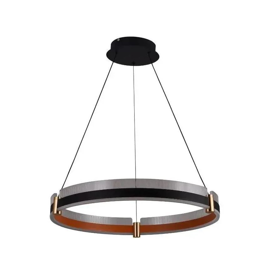 LED dimbare hanglamp aan kabel LED/80W/230V 3000-6500K Ø 60 cm + afstandsbediening