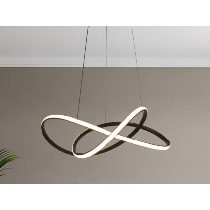 Dimbare LED-hanglamp aan kabel LED/85W/230V 3000–6500K Ø 60 cm + afstandsbediening