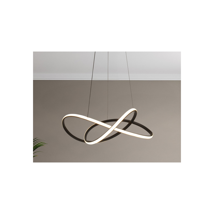 Dimbare LED-hanglamp aan kabel LED/85W/230V 3000–6500K Ø 60 cm + afstandsbediening