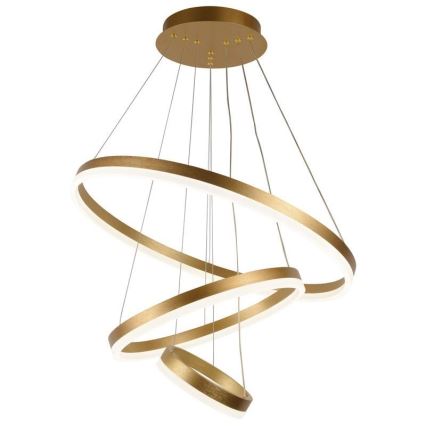 LED dimbare hanglamp aan kabel LED/85W/230V 3000-6500K Ø 60 cm + afstandsbediening