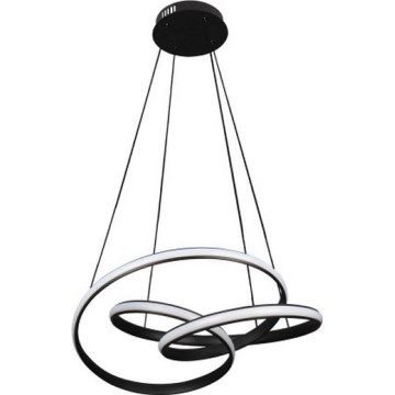 LED-dimbare hanglamp aan kabel LED/85W/230V 3000-6500K Ø 49 cm + afstandsbediening