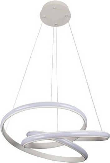 LED-dimbare hanglamp aan kabel LED/85W/230V 3000-6500K Ø 49 cm + afstandsbediening