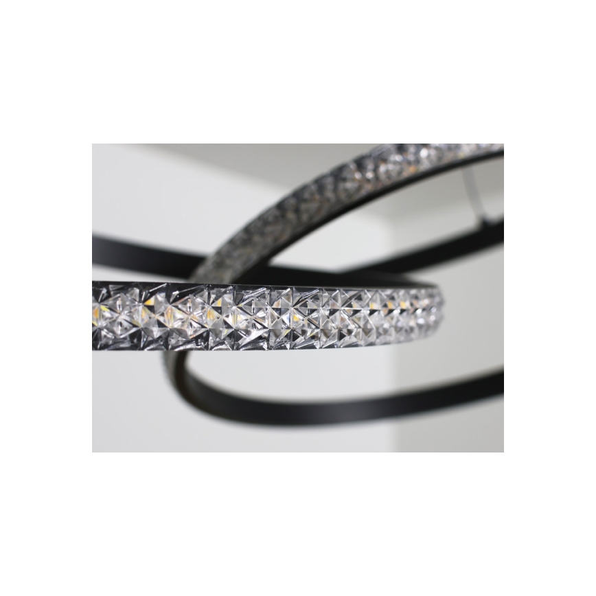 LED dimbare pendellamp aan kabel LED/90W/230V 3000–6500K Ø 47 cm + afstandsbediening