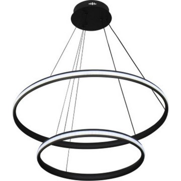 LED-dimbare hanglamp aan kabel LED/90W/230V 3000-6500K Ø 60 cm + afstandsbediening