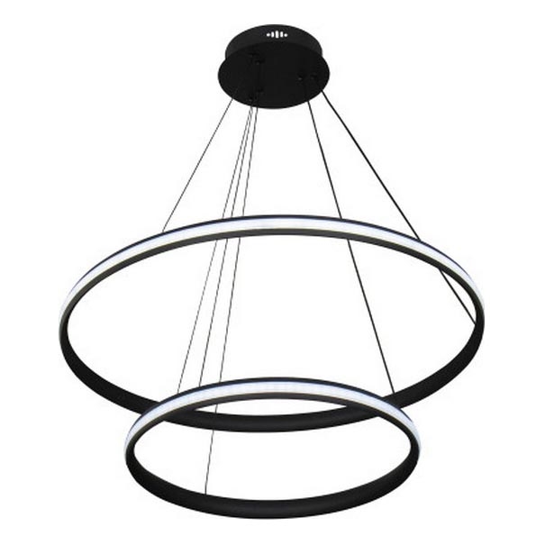 LED-dimbare hanglamp aan kabel LED/90W/230V 3000-6500K Ø 60 cm + afstandsbediening