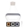 LED Dimbare hanglamp aan kabel NEST LED/40W/230V 3000-6500K grijs + afstandsbediening