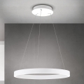 LED-dimbare hanglamp met kabel KOLK LED/60W/230V 2700/3000/4000K Ø 60 cm wit