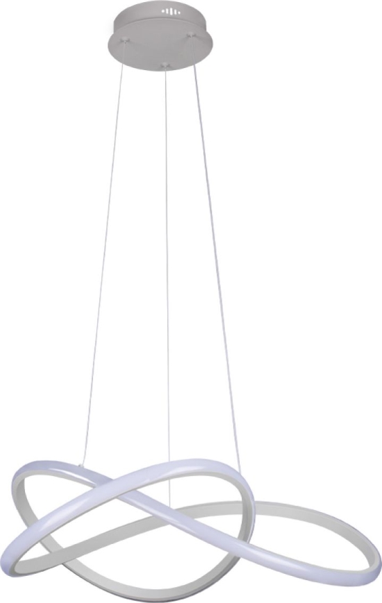 LED dimbare hanglamp met kabel LED/85W/230V 3000-6500K Ø 60 cm + afstandsbediening