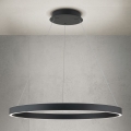 LED-dimbare hanglamp met kabelophanging KOLK LED/80W/230V 2700/3000/4000K Ø 80 cm zwart