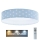 LED Dimbare Kinderplafondlamp SMART GALAXY KIDS LED/24W/230V 3000-6500K Sterretjes Blauw/Wit + Afstandsbediening