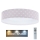 LED Dimbare Kinderplafondlamp SMART GALAXY KIDS LED/24W/230V 3000-6500K sterretjes roze/wit + afstandsbediening