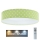 LED Dimbare Kinderplafondlamp SMART GALAXY KIDS LED/24W/230V 3000-6500K stippen groen/wit + afstandsbediening