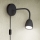 LED Dimbare kleine wandlamp LED/4W/230V zwart