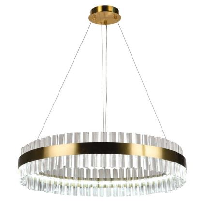 LED dimbare kristallen hanglamp aan kabel LED/55W/230V 3000-6500K + afstandsbediening