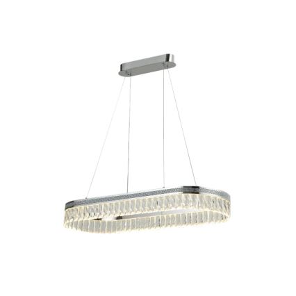 Dimbare LED-kristallen kroonluchter aan kabel THALIA LED/50W/230V 3000–6000K + afstandsbediening