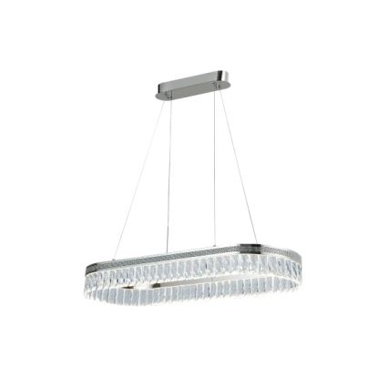 Dimbare LED-kristallen kroonluchter aan kabel THALIA LED/50W/230V 3000–6000K + afstandsbediening