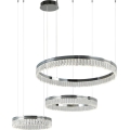 LED-dimbare kristallen kroonluchter aan kabel THALIA LED/120W/230V 3000-6000K + afstandsbediening