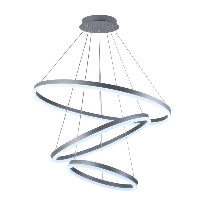 LED Dimbare kroonluchter aan een snoer LED/125W/230V 3000-6500K + afstandsbediening