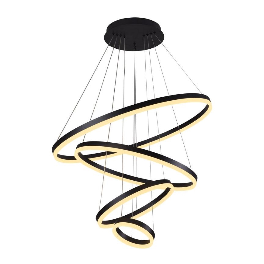 LED Dimbare kroonluchter aan een snoer LED/165W/230V 3000-6500K + afstandsbediening