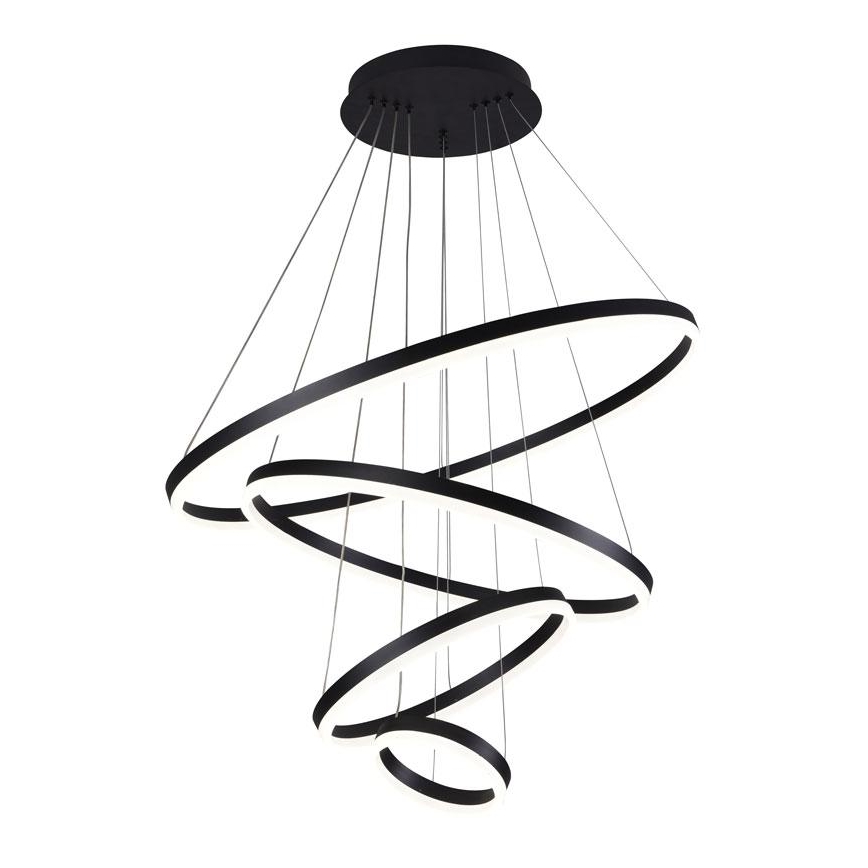 LED Dimbare kroonluchter aan een snoer LED/165W/230V 3000-6500K + afstandsbediening