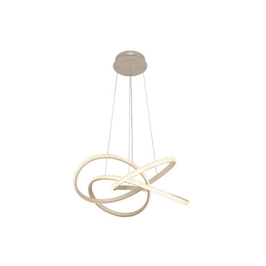 LED dimbare hanglamp aan stalen kabel LED/95W/230V 3000–6500K Ø 57 cm + afstandsbediening