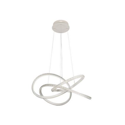 LED dimbare hanglamp aan stalen kabel LED/95W/230V 3000–6500K Ø 57 cm + afstandsbediening