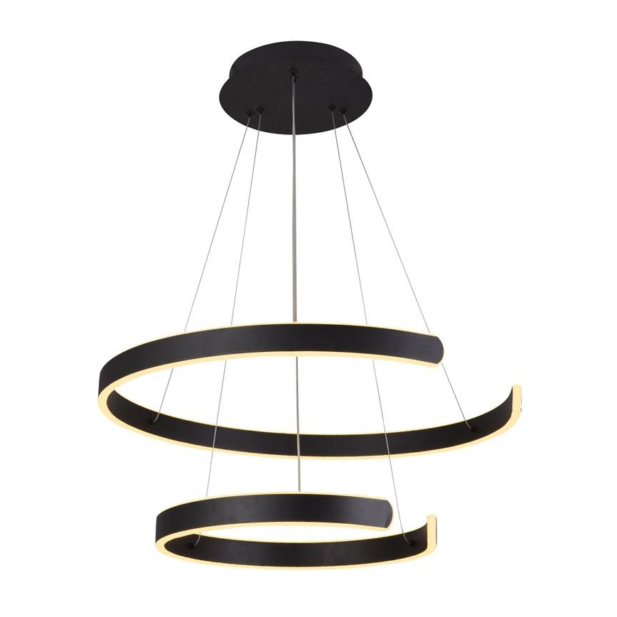 LED Dimbare kroonluchter aan snoer LED/120W/230V 3000-6500K + afstandsbediening