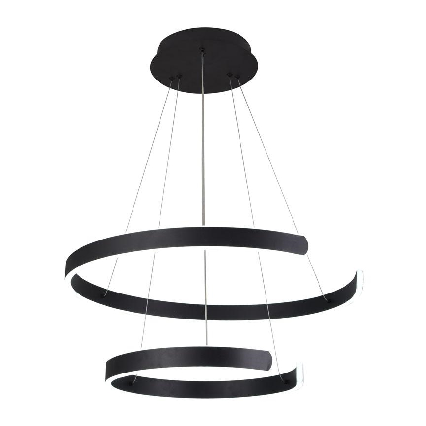 LED Dimbare kroonluchter aan snoer LED/120W/230V 3000-6500K + afstandsbediening